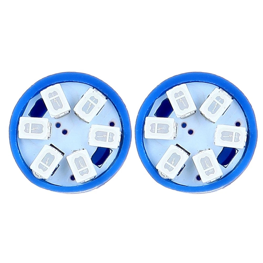 5pc Amber Cab Marker Clearance Light Lens + 12V LED + T10 Harness Kit for Truck