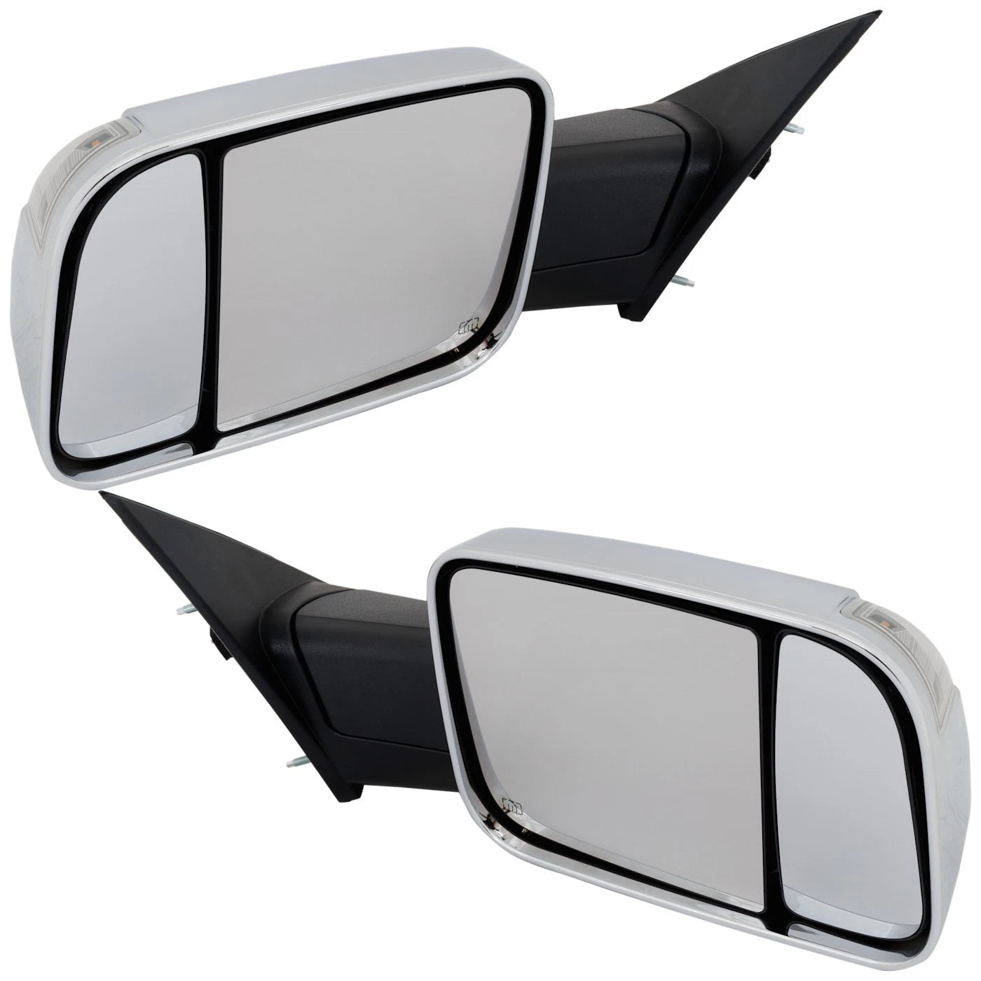 Towing Mirrors for Ram 1500 (2019–2021) Power Heated Chrome Signal Light