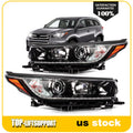 Pair Headlight Assembly for Toyota Highlander (2017–2019)