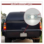 Rear Roll Pan Bumper with Light & Screws for Chevy Tahoe Suburban (2000–2006)