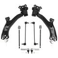 8x Front Lower Control Arm Sway Bar Tie Rods for Honda CR-V (2007–2011)