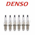 Set of 6 Spark Plugs for Lexus SC300 Toyota 4Runner Corolla Paseo Supra Tundra