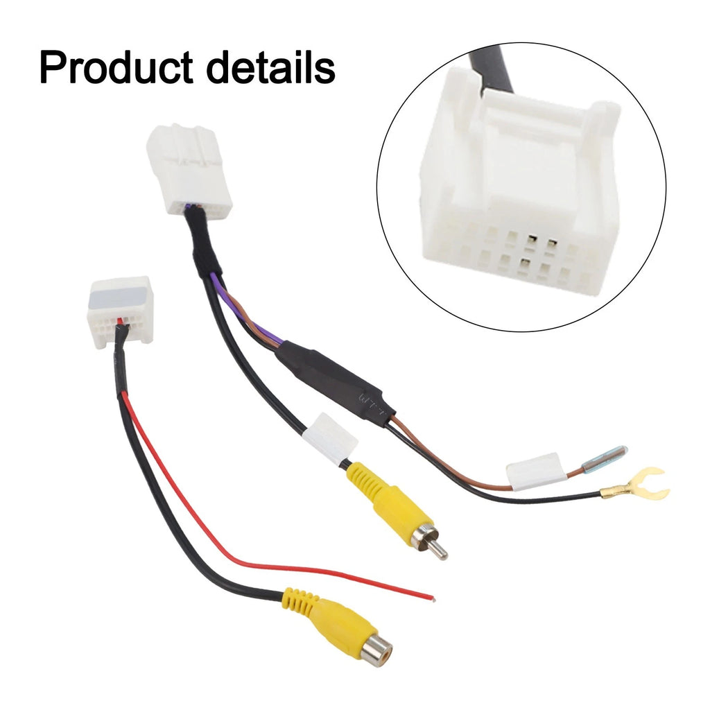Step Down Voltage and RCA Connection Cables for Cars (Universal)