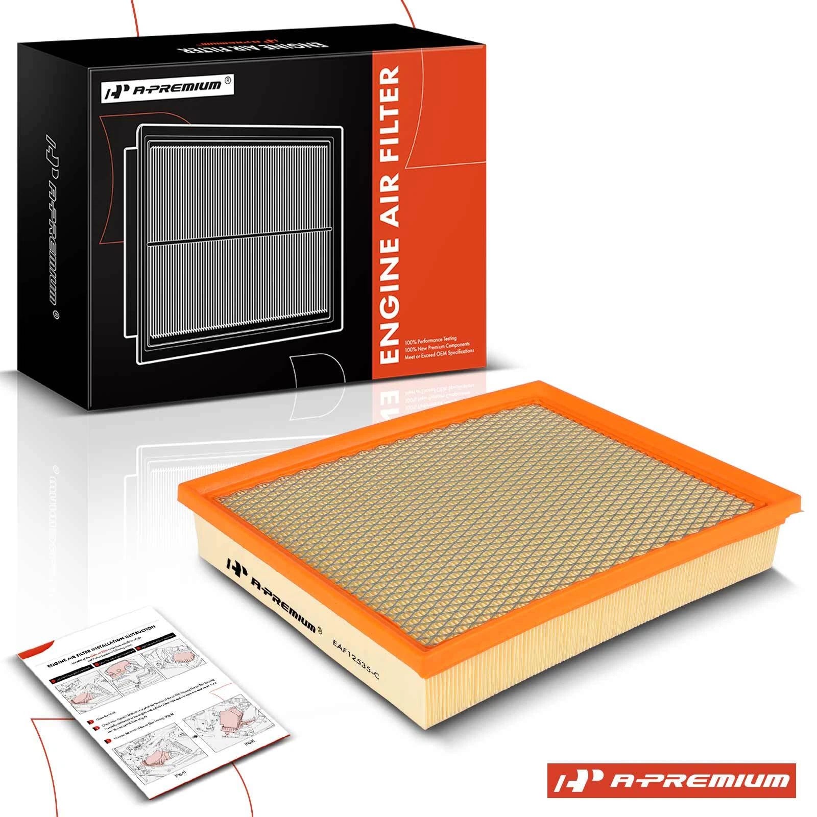 Engine Air Filter for Ford Ranger (2019–2023) L4 2.3L Gas