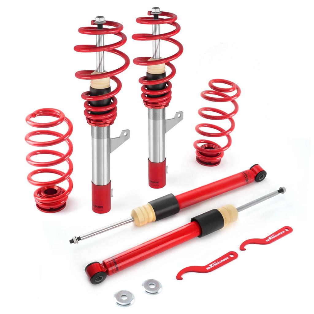 Adjustable Coilover Lowering Kit for VW Golf GTI MK5 MK6 (2006–2014)