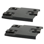 Set of 2 Front Bumper Plate Bracket for Silverado 2500HD 3500HD (2011–2014)