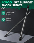 2 Hood Trunk Lift Supports Gas Shocks Struts for Chevrolet Malibu (2008–2012)