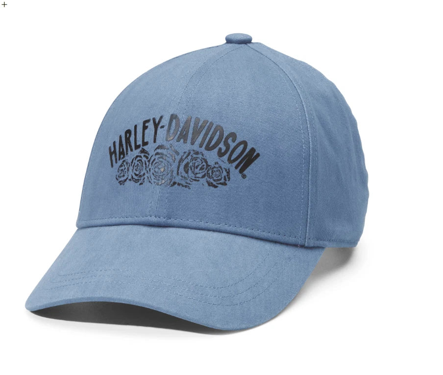 Embellished Hat for Harley-Davidson (2023) - Dusty Blue 97707-23VW