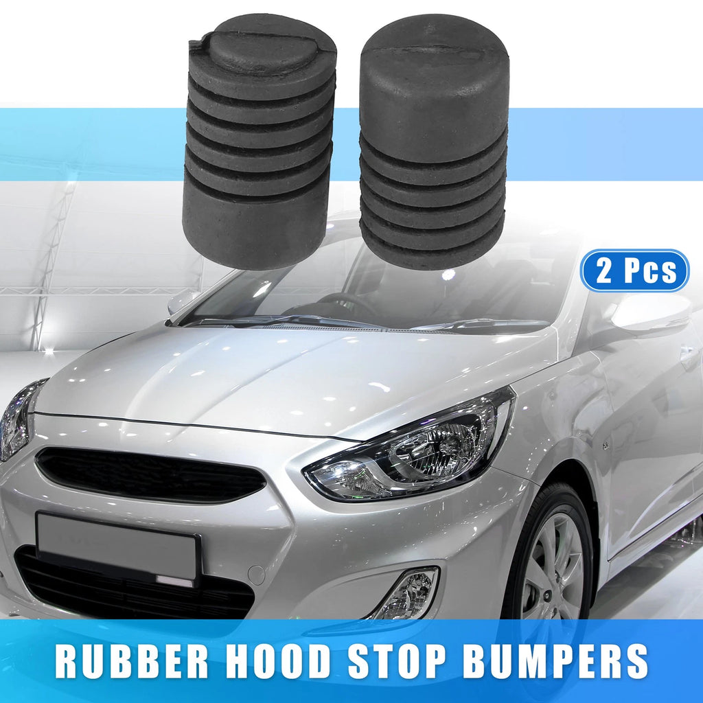 2 Pcs Hood Rubber Bumper Stops for Hyundai Kia 