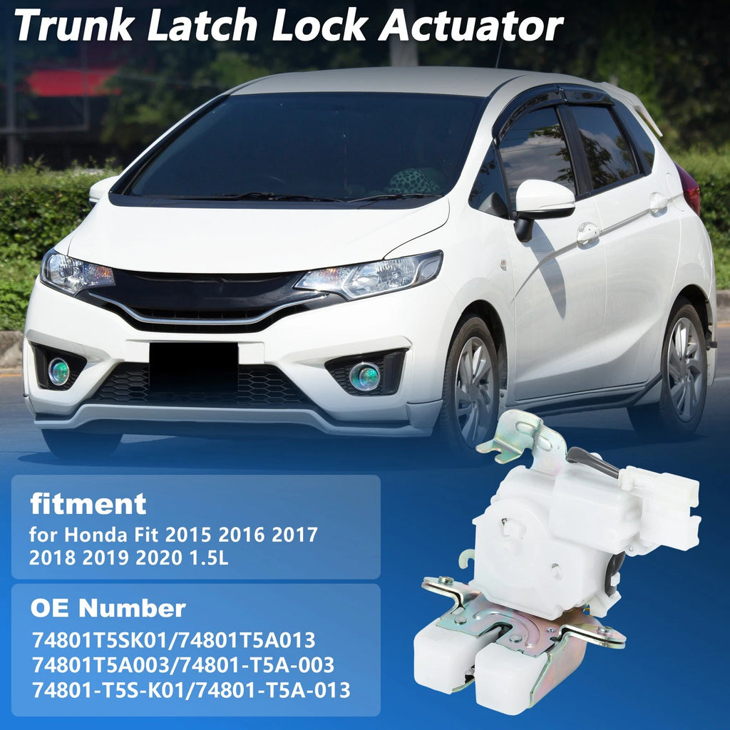 Tailgate Trunk Lock Actuator for Honda Fit (2015–2020) 74801T5SK01 2+2 Pin