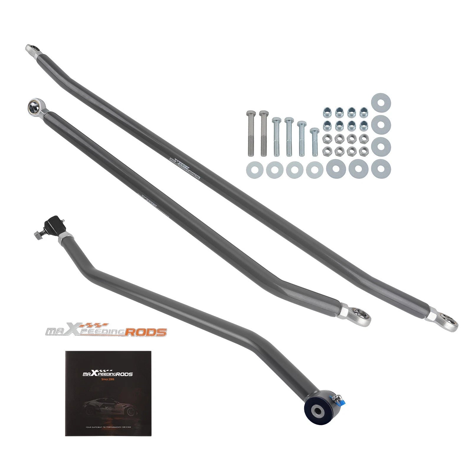 Adjustable Track Bar and Steering Crossover Kit for Jeep Cherokee XJ (1984–2001) & Wrangler TJ (1997–2006)