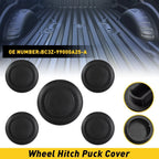 5X Wheel Hitch Puck Cover Plug Trim Ring for Ford Super Duty F-350 (2011–2023)