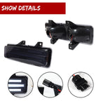 LED Smoke Lens Front Turn Signal Lights Kit for Chevy GMC Van Truck
