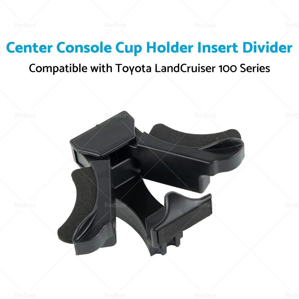 Center Console Cup Holder Divider for Toyota LandCruiser 100 Series (1998–2007)