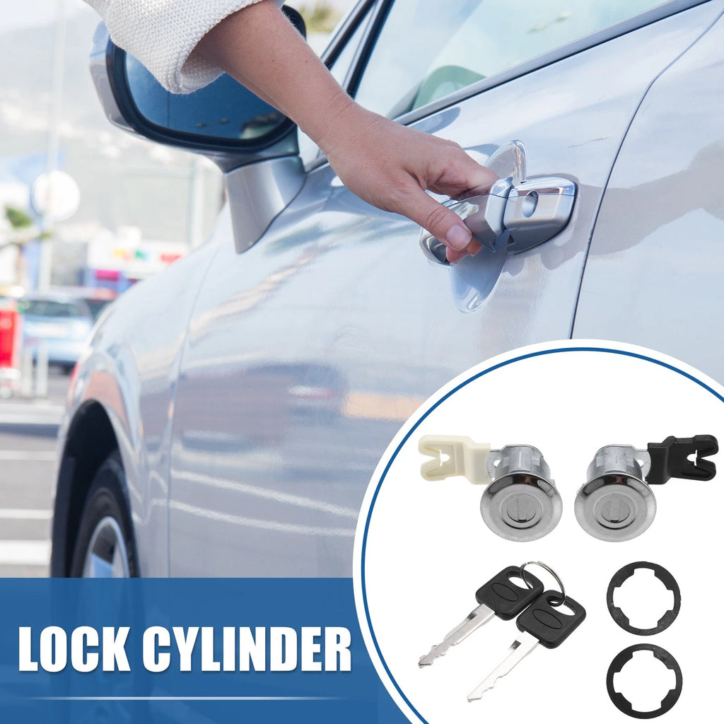 Door Lock Cylinder with Keys Set Replacement No.XL2Z7821990AC for Ford E150 (2004–2014)