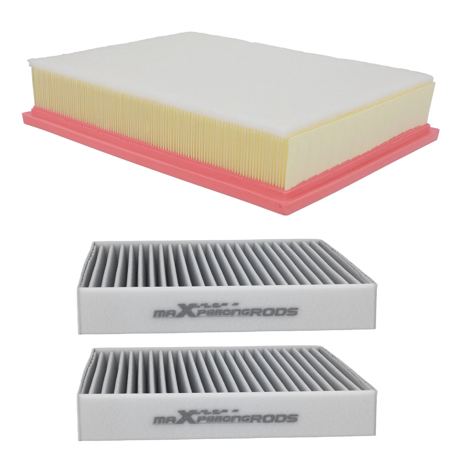 3X Front Engine Air Filter Cabin Air Filter for Lexus GX460 (2010–2023)