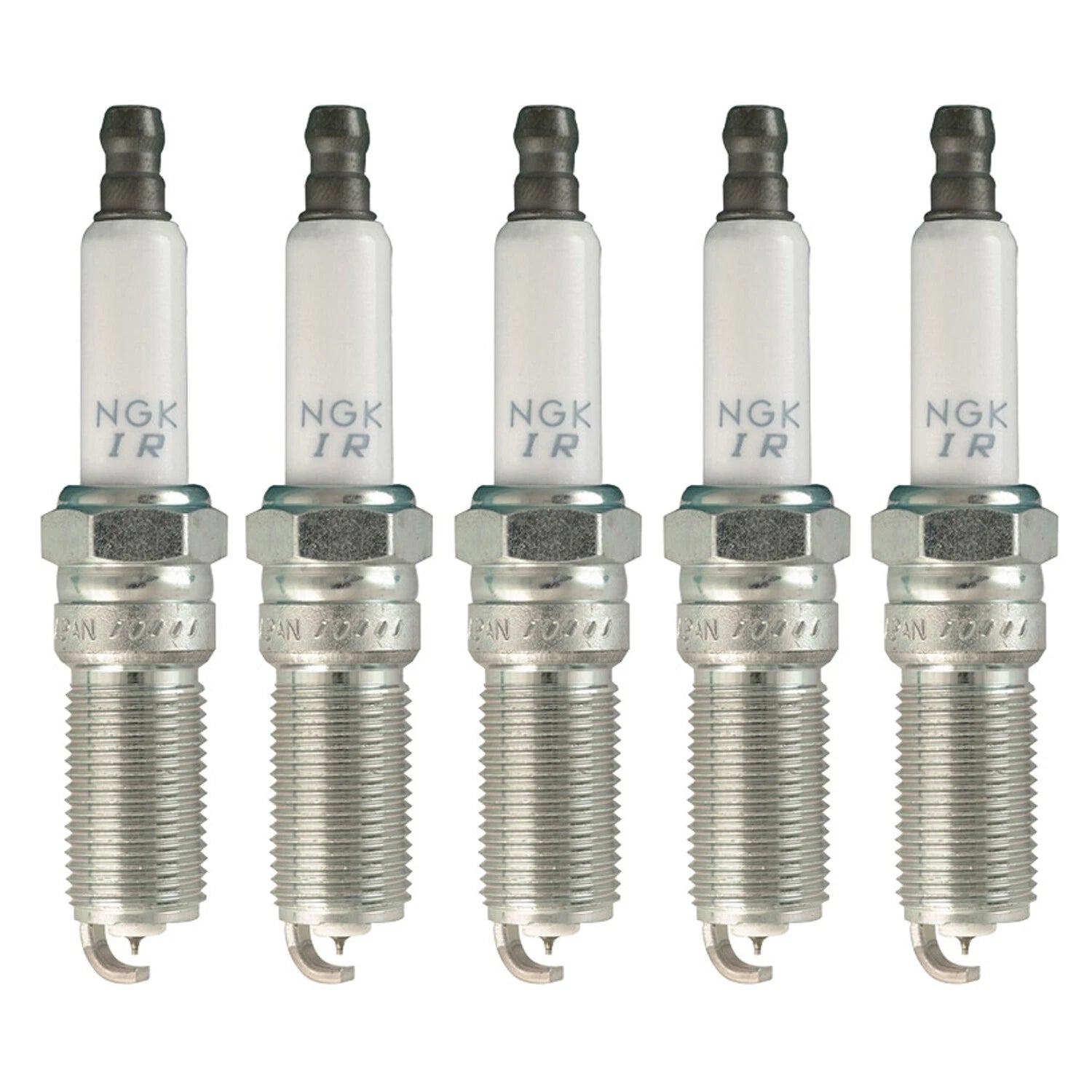 Set of 5 NGK Laser Iridium Spark Plugs ILTR5E11 for Colorado Canyon H3