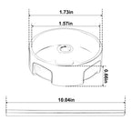Front Axle Cap Nut Covers for Harley Sport Glide Heritage Classic (2018–2025)