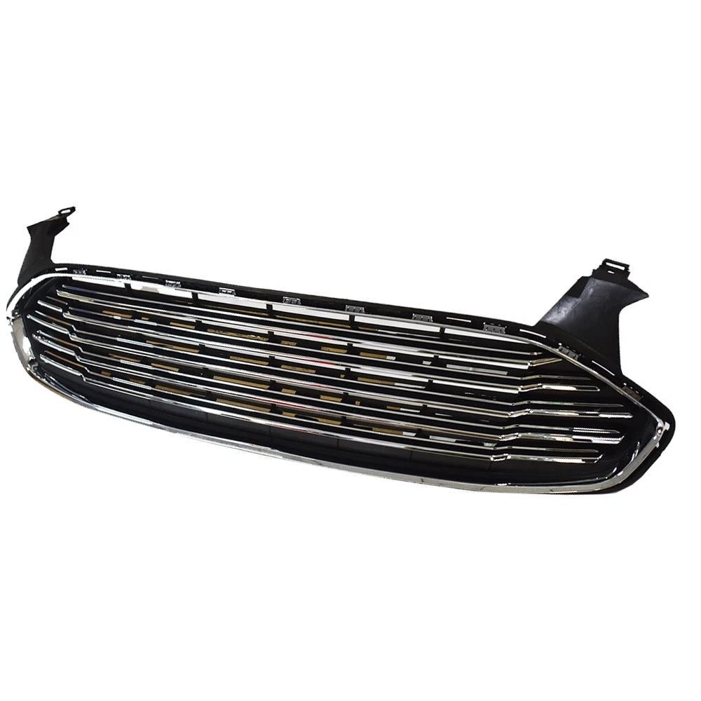 Chrome Black Front Grille for Ford Fusion Mondeo (2013-2016)