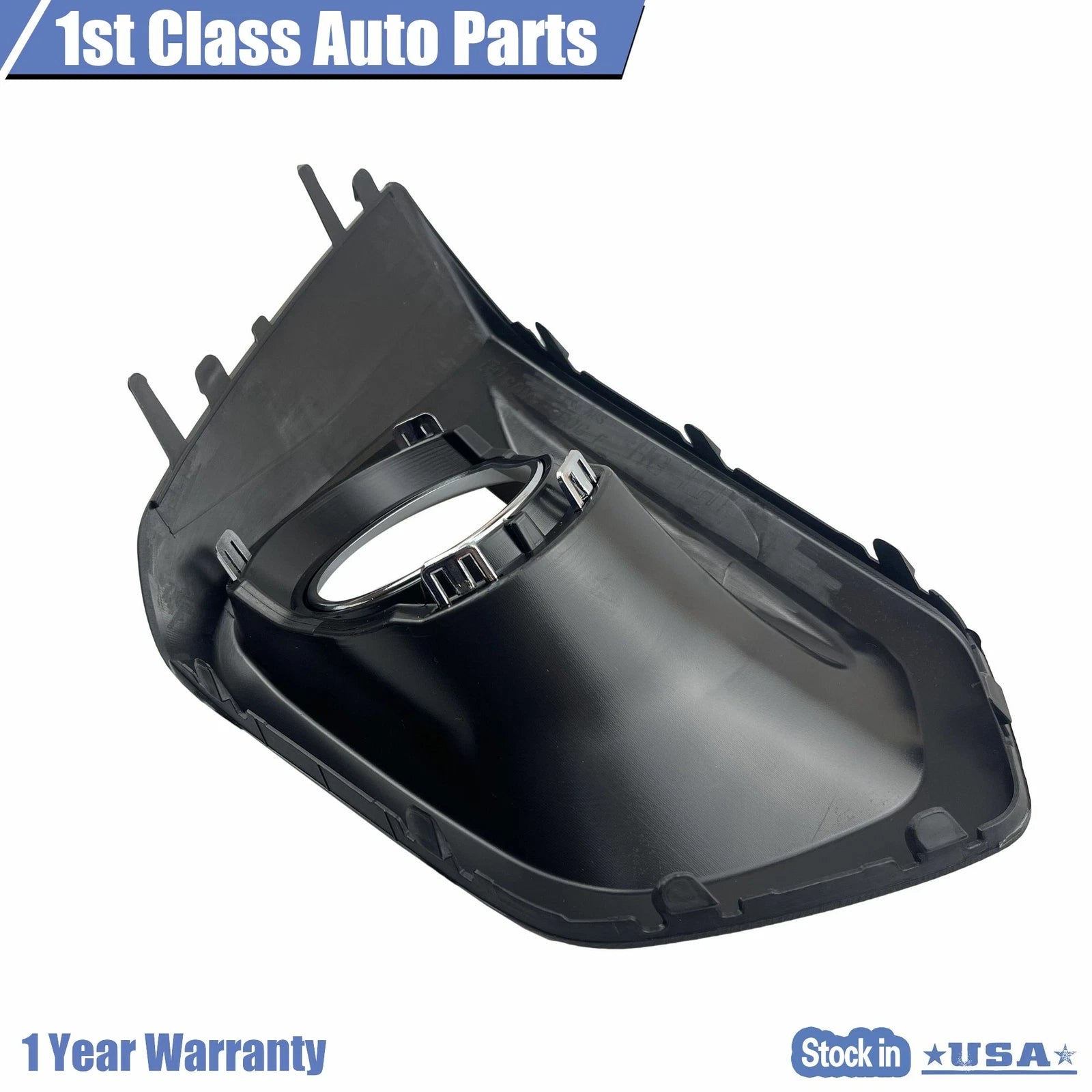 Left Fog Light Bezel with Chrome for Subaru Impreza (2012-2014)