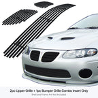 Stainless Black Billet Grille Insert for Pontiac GTO (2004-2006)
