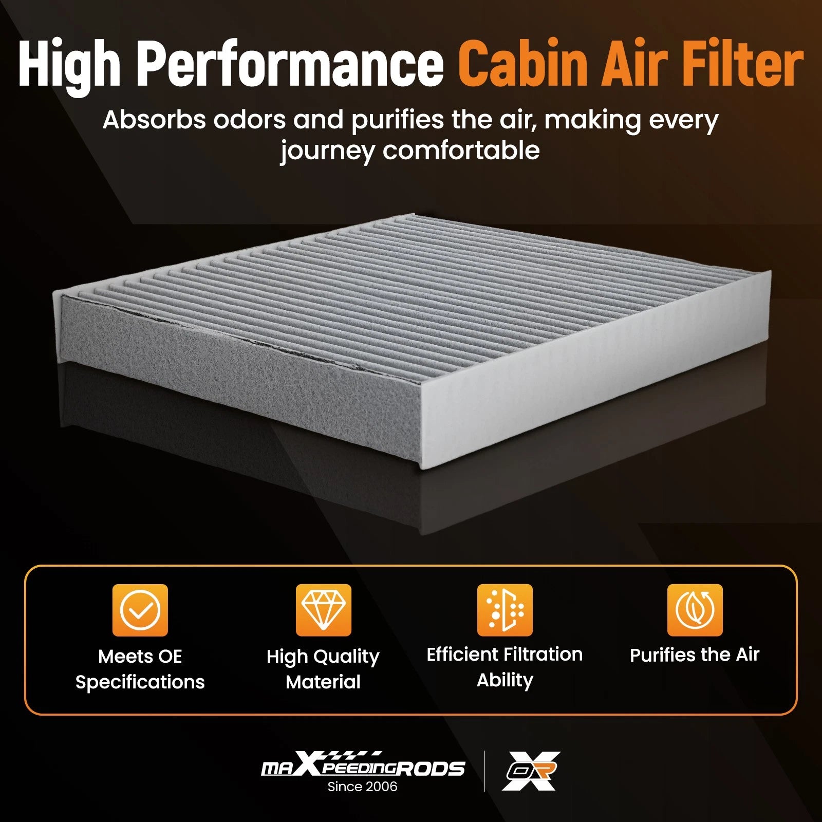 A/C Cabin Air Filter CF10074 for Lexus IS200T IS300 IS350 GS350 (2013–2023)