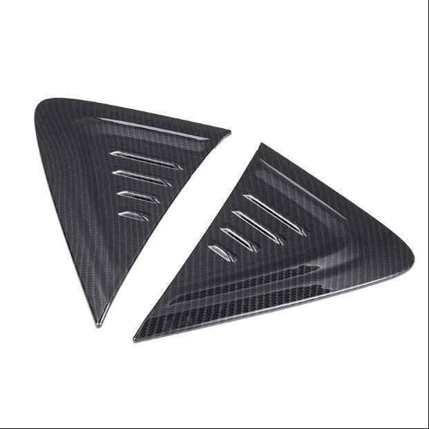 2 x Front Side Trims Cover Carbon Fiber for Toyota CHR C-HR (2018–2021)