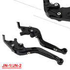 Black Extendable Brake Clutch Levers for BMW F900R F900XR F750GS F850GS (2019-2023)
