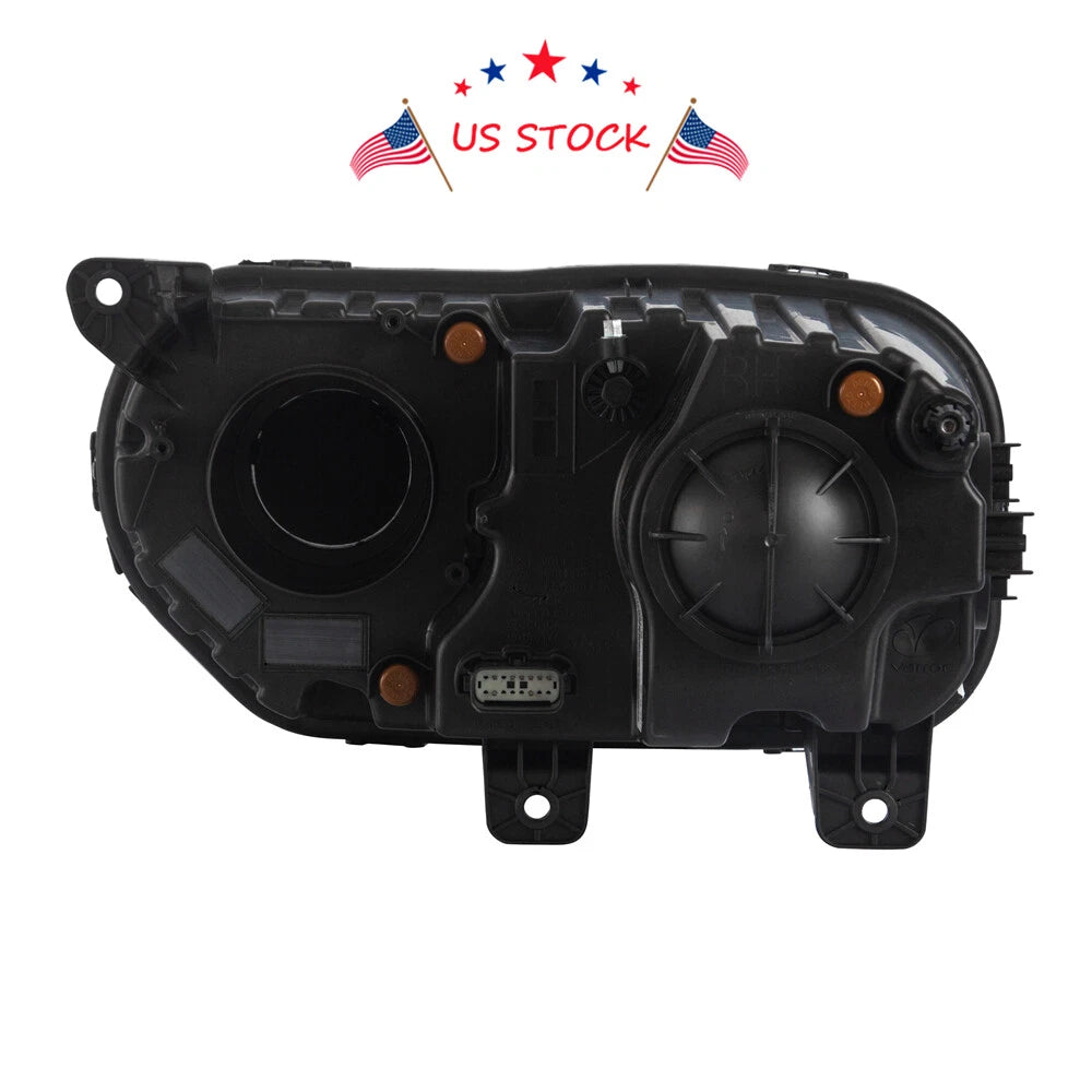 Set of 2 Headlights for Dodge Challenger (2015-2019)
