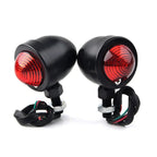12V Turn Signal Blinker Indicator Red Light Lamp for Universal Black