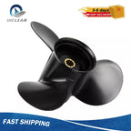 9.9 x 9 Boat Propeller for Tohatsu Mercury 25-30HP (10 Spline, 3" Gearcase)