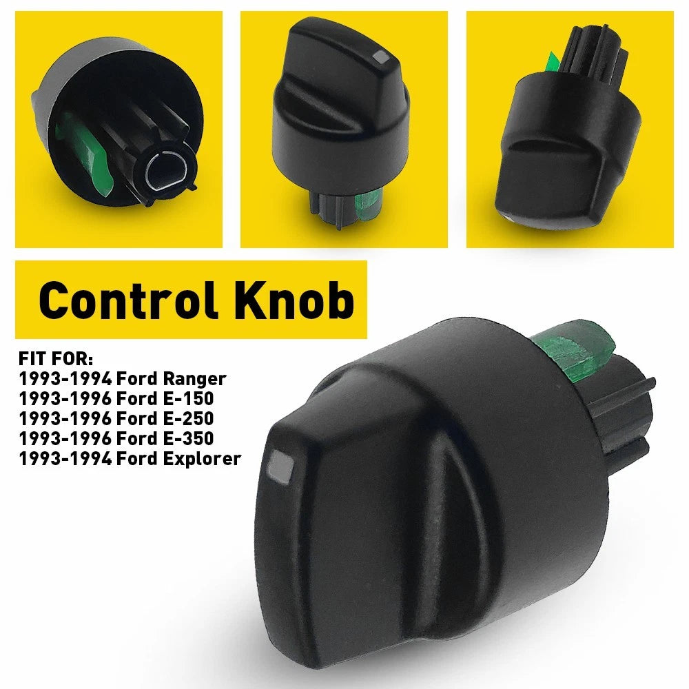 AC Heat Control Knob for Ford E150 E250 E350 Explorer Ranger (1993–1996) F3TZ-18513-A