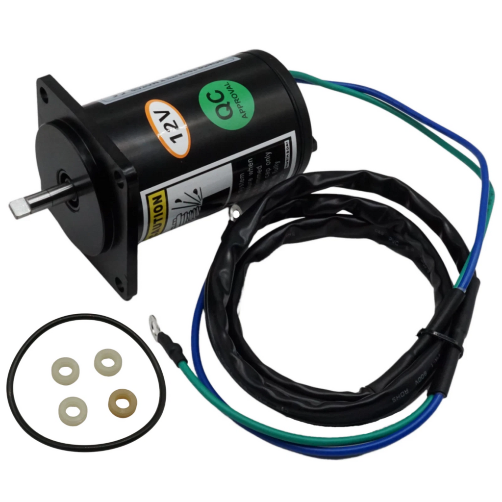 Tilt Trim Motor 12 Volt 2 Wire for Yamaha (67F-43880-00-00, API PT615NM)