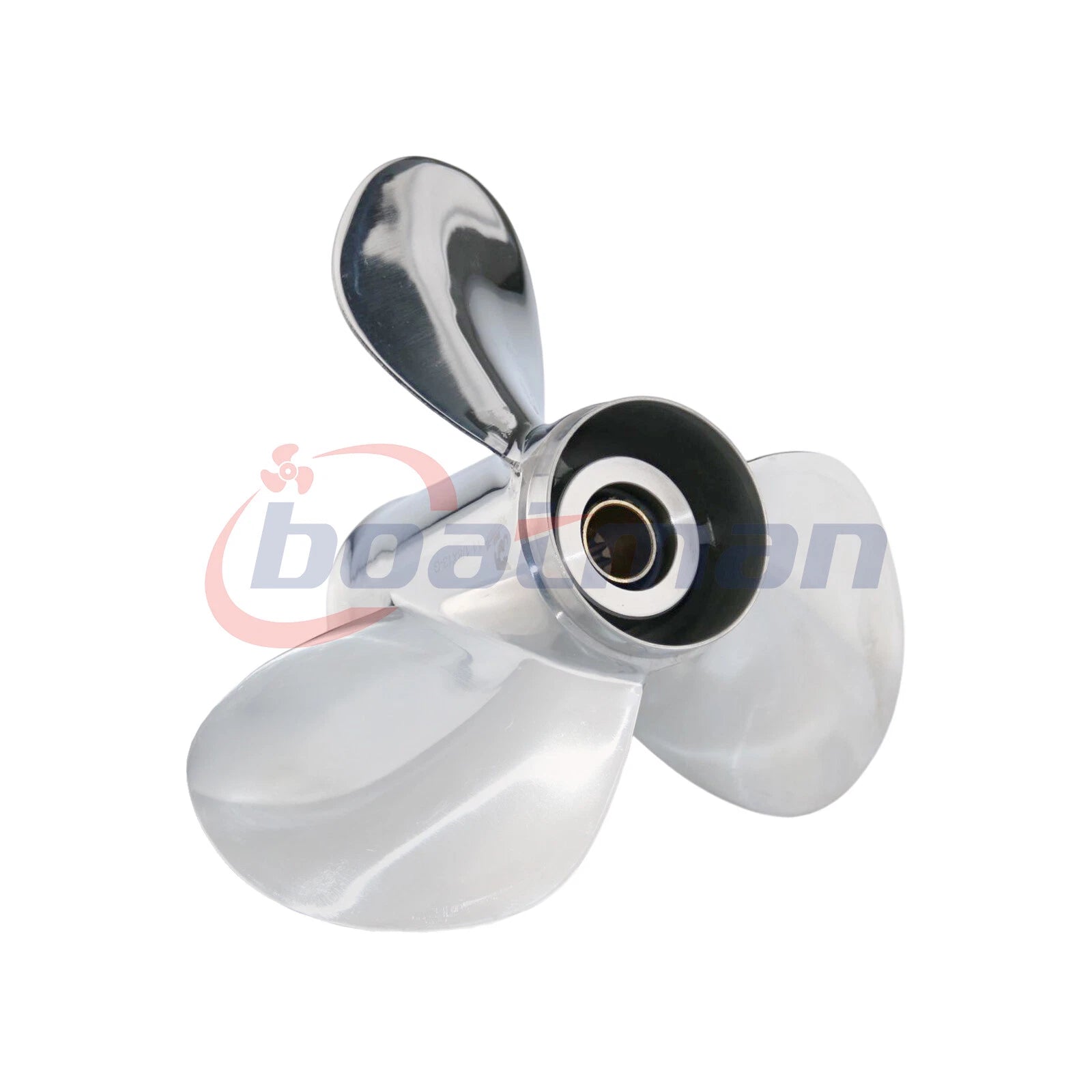 12 Pitch Stainless Steel Propeller for Yamaha Outboard 25-60HP (11 3/8x12)