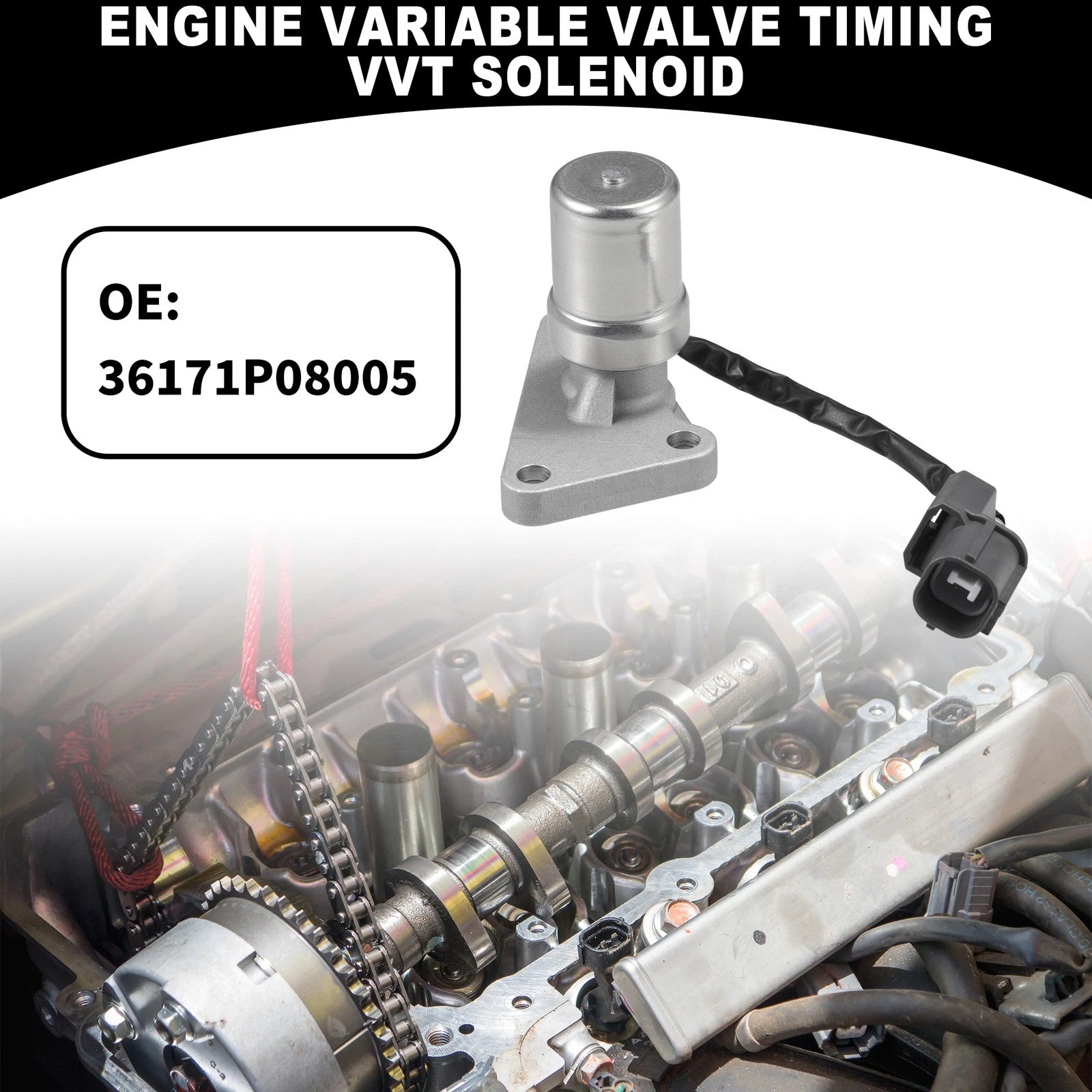 VVT Solenoid for Honda Civic (1992–2000) No. 36171P08005