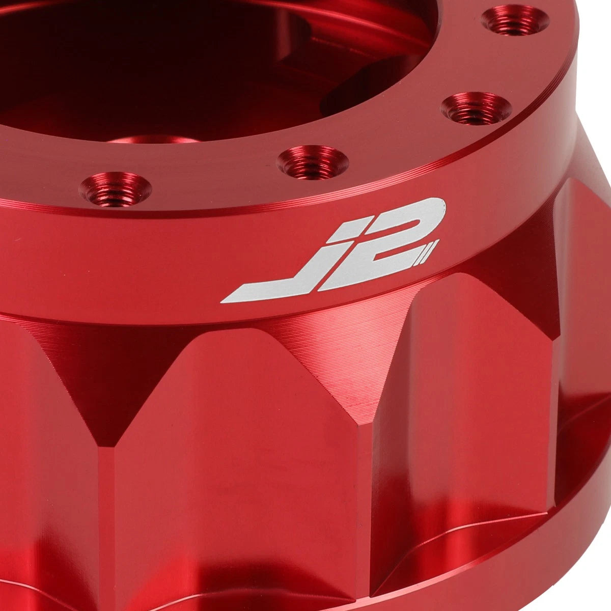 J2 2" 6-Bolt Aluminum Steering Wheel Hub Adapter for Mitsubishi (1983–2007)