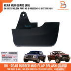 Mud Flap Splash Guard for Holden Rodeo RA (2004-2011)
