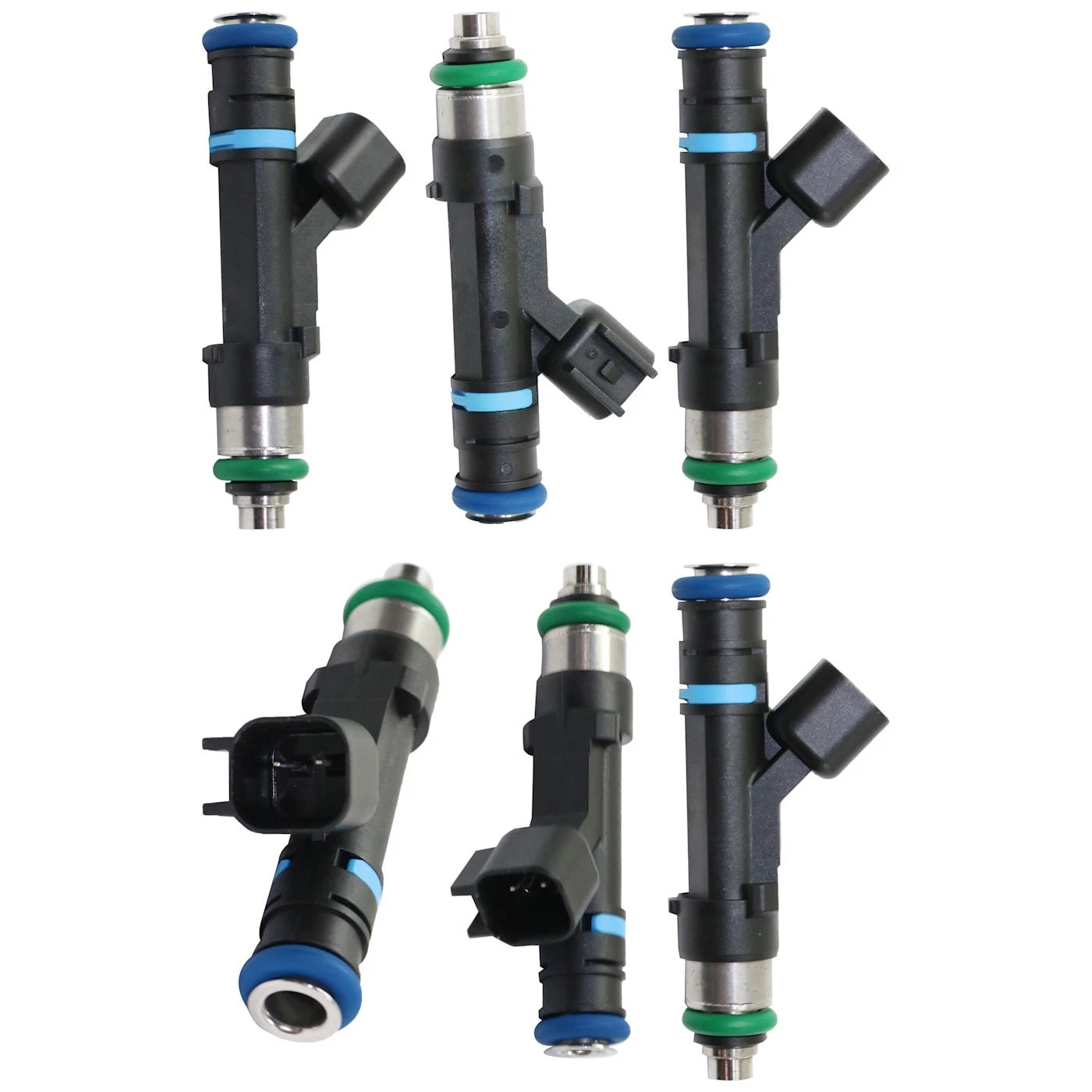 Set of 6 Fuel Injectors for Ram Truck Jeep Liberty Dodge Nitro Dakota