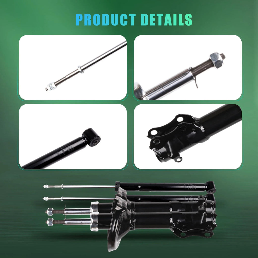 Set of 4 Struts and Shocks for VW Cabrio Corrado Golf Jetta