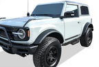 Set of 2 Black Nerf Bars for Ford Bronco 2-Door (2021-2026)