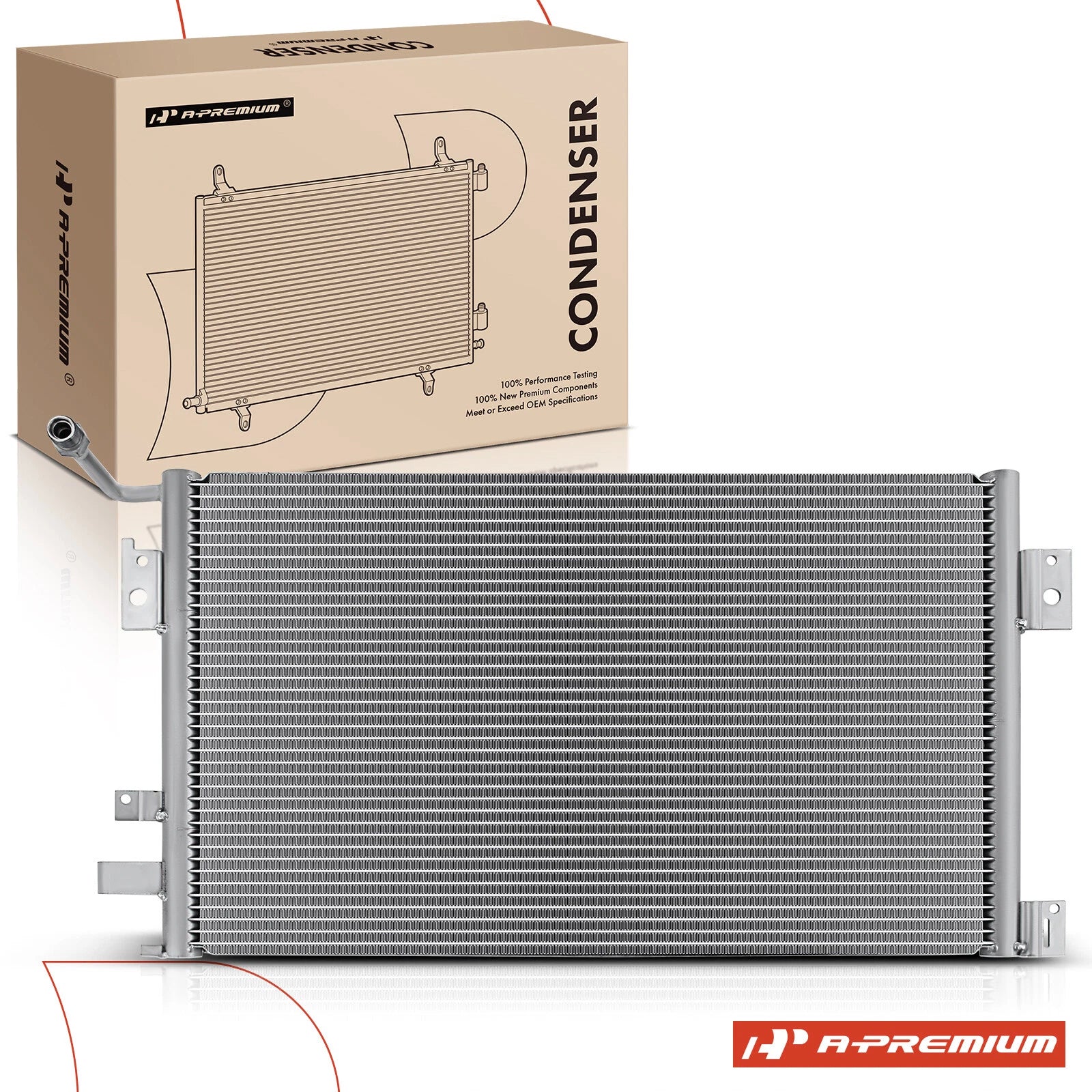 A/C Condenser with Bracket for Chevy Camaro Pontiac Firebird (1993–1997)