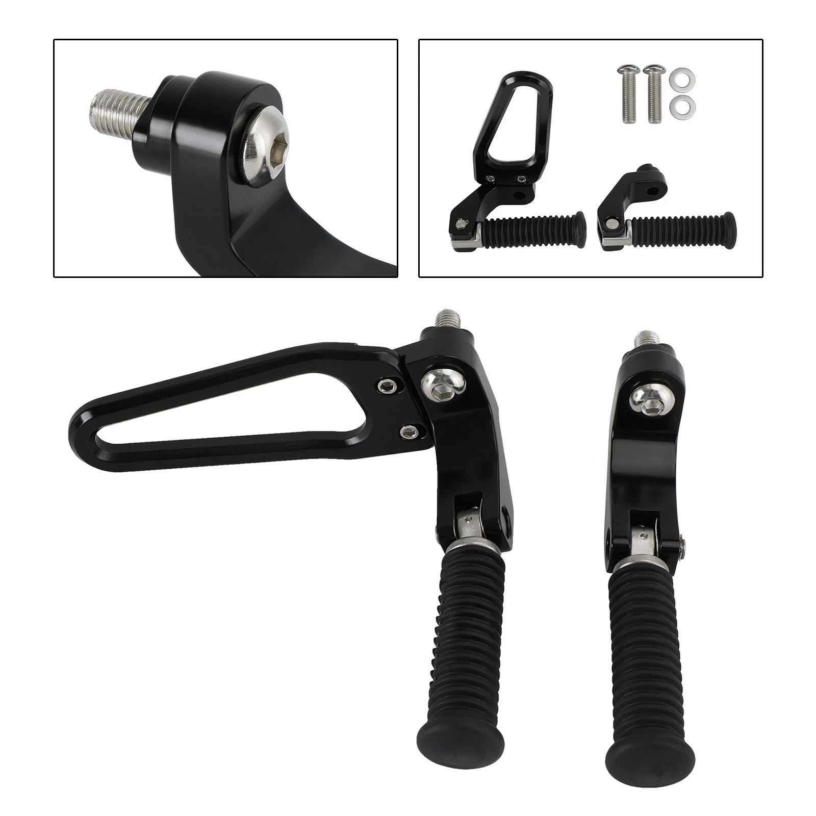 Rear Footrest Pedal Mounting Kit for BMW R18 (2020–2022)