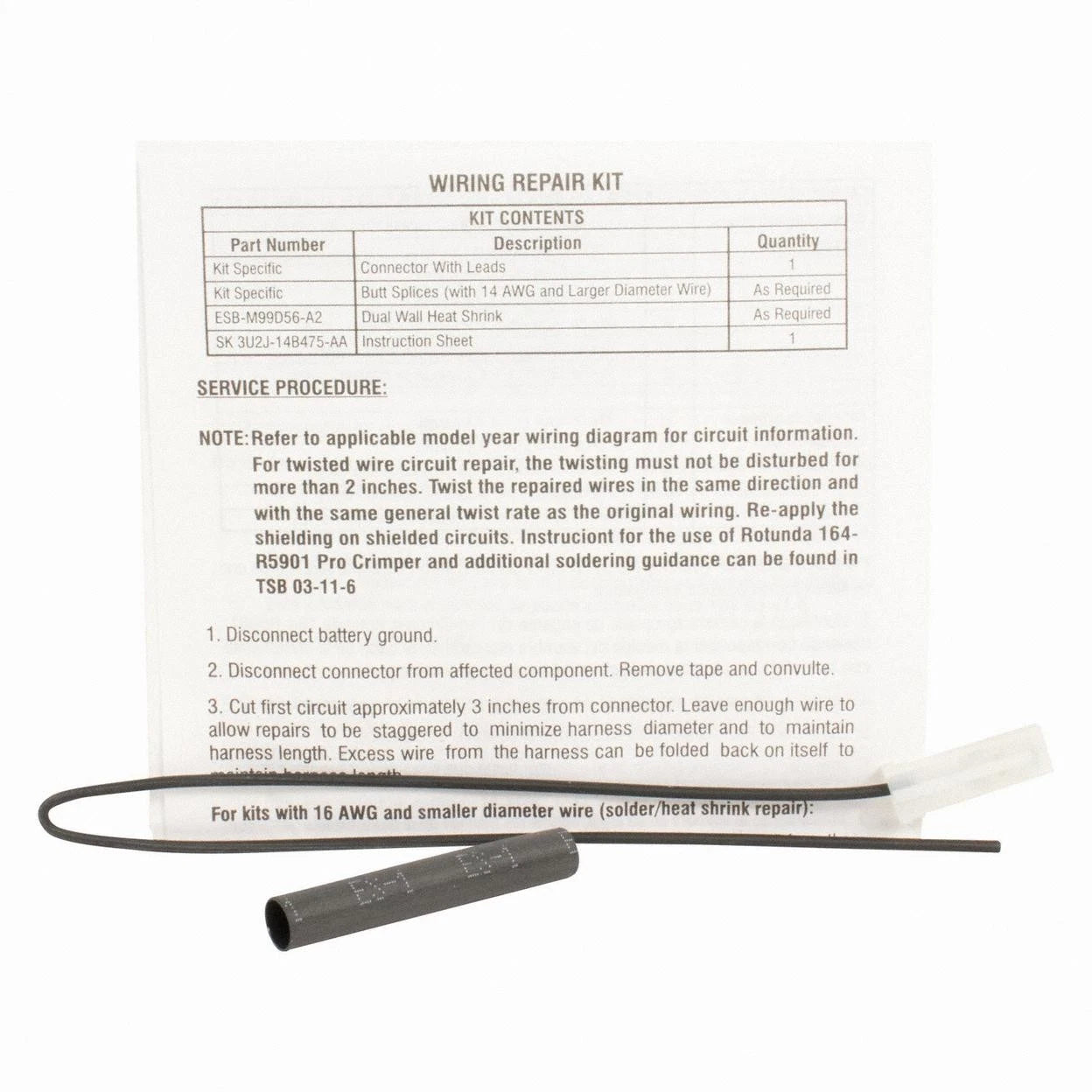 Motorcraft WPT-1387 Trunk Light Connector for Ford Transit-150, Transit-250 (2015–2023)