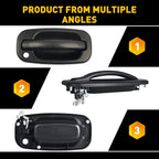 Exterior Door Handle for Chevrolet Silverado 1500 (1999–2006) Front Right