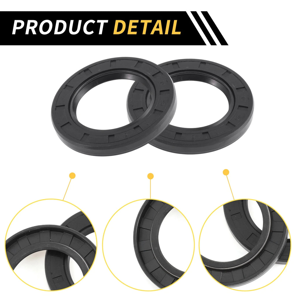 Set of 5 Oil Seal Rotary Shaft Seal NBR Rubber 45x70x8mm