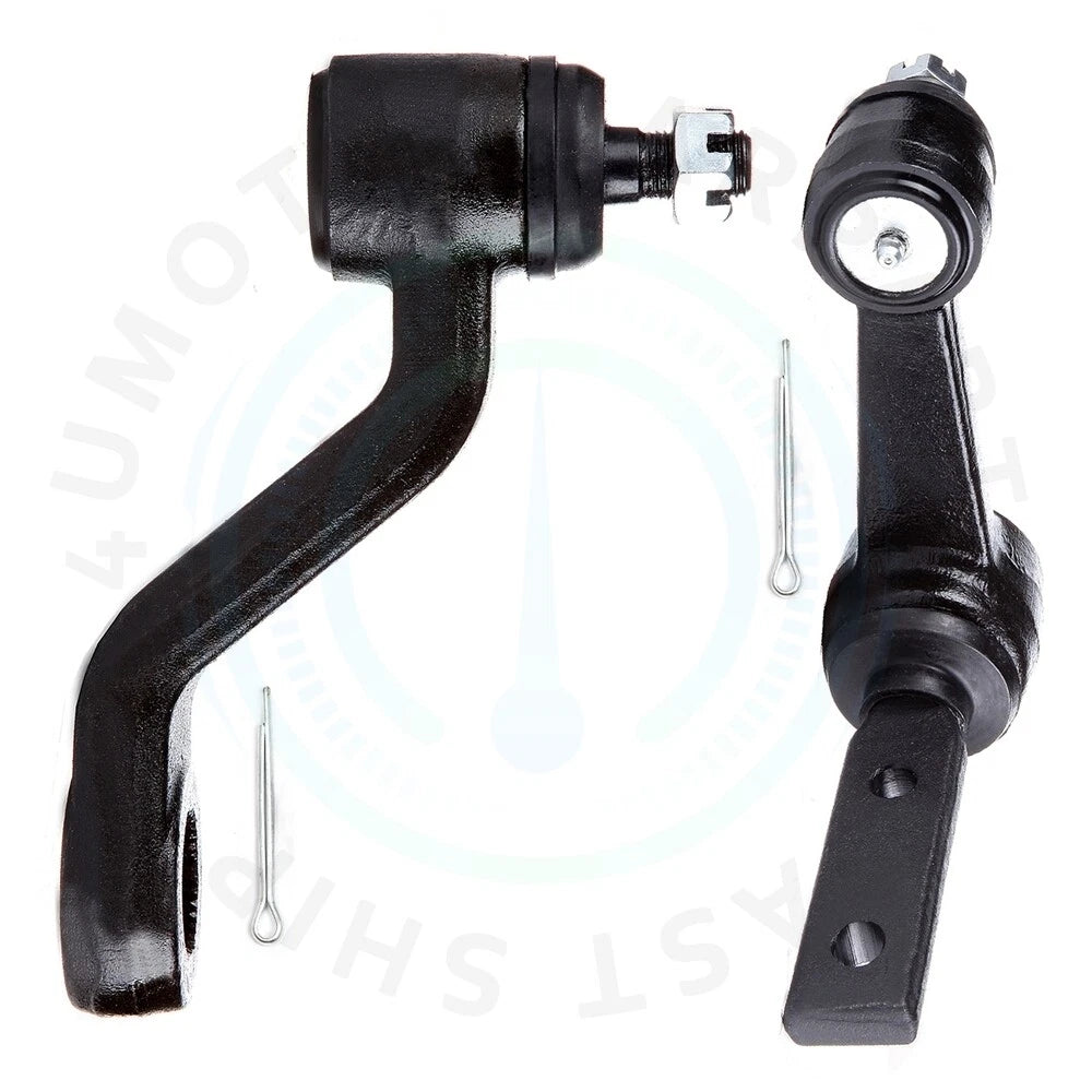 2X Front Pitman Idler Arm Suspension Kit for Dodge Ram 1500 2500 (1994–1999)