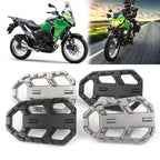 CNC Wide Foot Pegs for Kawasaki VERSYS-X300, VERSYS 650, VERSYS 1000 (2017-2023)