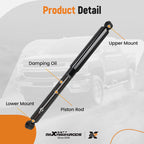 Set of 4 Shock Absorbers for GMC Sierra Silverado 2500 HD (2001–2010)