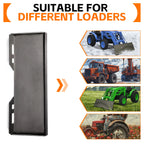 Skid Steer Mount Plate Adapter for Quick Tach Attachment (5/16" Thick)