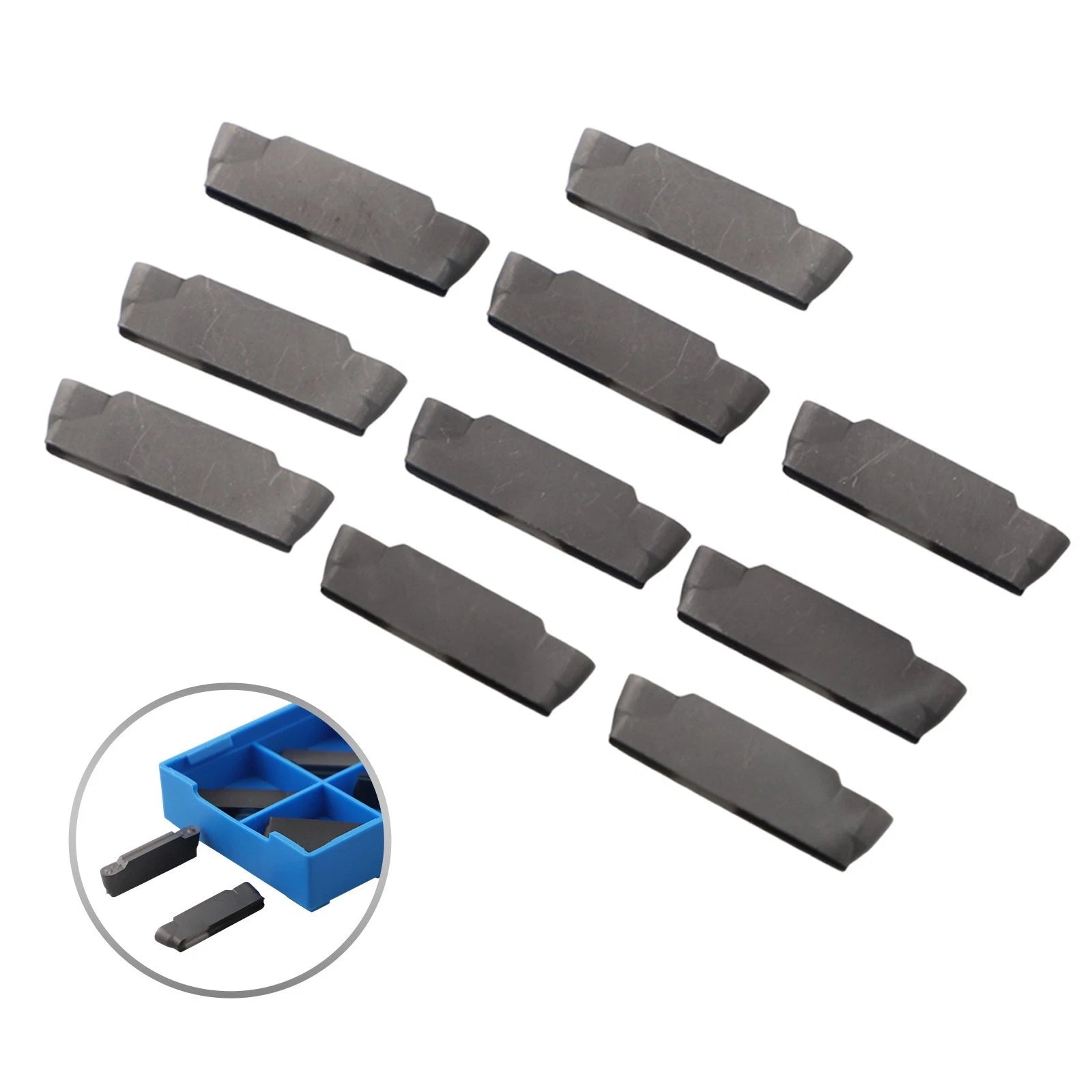 CNC Tooling MRMN300M Carbide Turning Insert for Steel (Pack of 10)